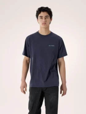 Camisa de algodón «Blurred Bird» de Kragg SL, manga corta, para hombre