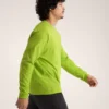 Camisa de algodón Kragg de manga larga para hombre