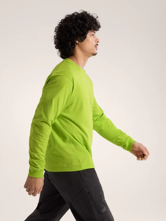 Camisa de algodón Kragg de manga larga para hombre