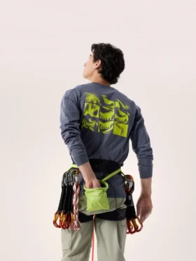 Camisa de manga larga Kragg SL de algodón con estampado de pájaros para hombre