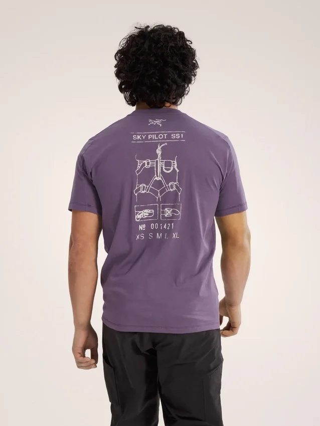 Camisa Kragg SL Cotton Sky Pilot SS1 para hombre