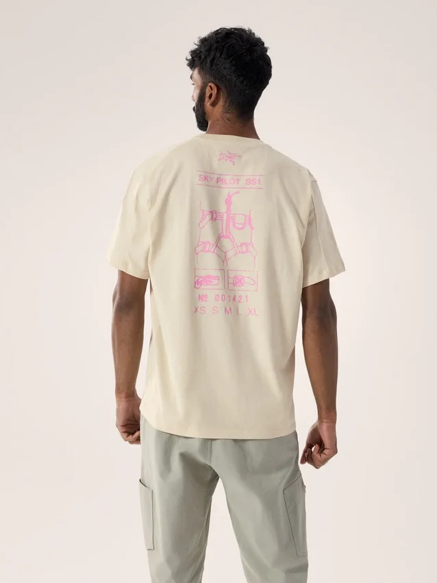 Camisa Kragg SL Cotton Sky Pilot SS1 para hombre