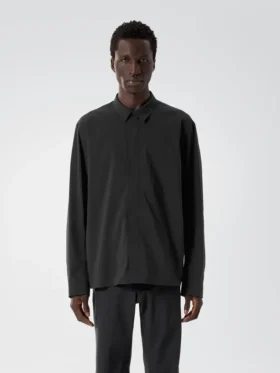 Camisa Metry de manga larga para hombre