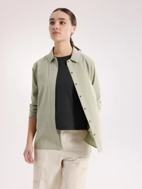 Camisa Olia de manga larga para mujer