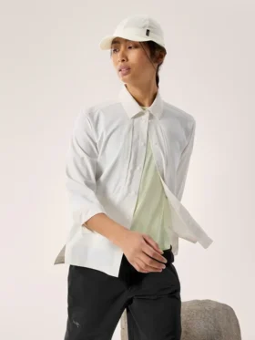 Camisa Sima de manga larga para mujer