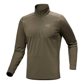 Camiseta con cuello de cremallera Rho LT «Verde»