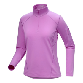 Camiseta con cuello de cremallera Rho «Rosa»