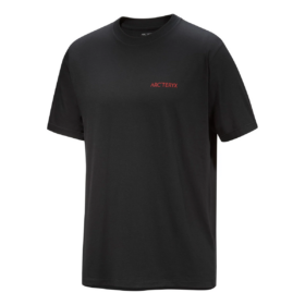 Camiseta de algodón Kragg SL «Blurred Bird» «Negro»