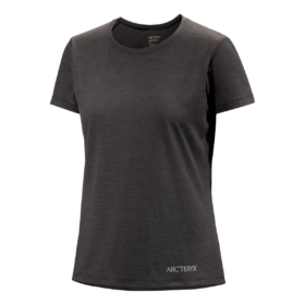 Camiseta de cuello redondo «Bird» de Taema Arc «Negro»