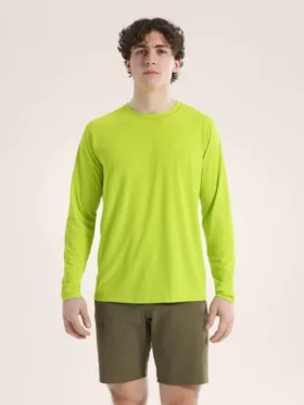 Camiseta de cuello redondo Cormac Crew de manga larga para hombre