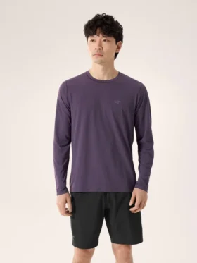 Camiseta de cuello redondo Cormac Crew de manga larga para hombre