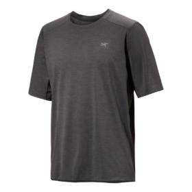 Camiseta de cuello redondo Cormac Crew SS «Black»