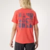 Camiseta de cuello redondo Kragg SL Cotton Superbloom SS para mujer