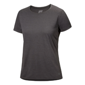 Camiseta de cuello redondo Taema «Negro»