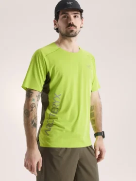 Camiseta de manga corta con logotipo Norvan Downword para hombre
