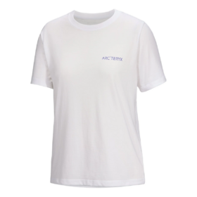Camiseta de manga corta Kragg SL Cotton Blurred Bird «White»