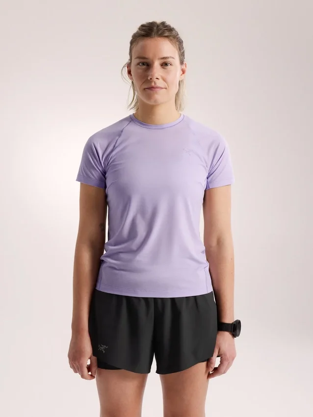 Camiseta de manga corta Norvan Crew para mujer