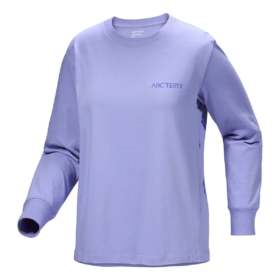 Camiseta de manga larga con cuello redondo «Purple» de Kragg Cotton Bird