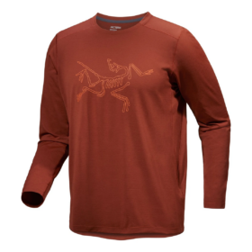 Camiseta de manga larga con el logotipo de Cormac «Marrón»