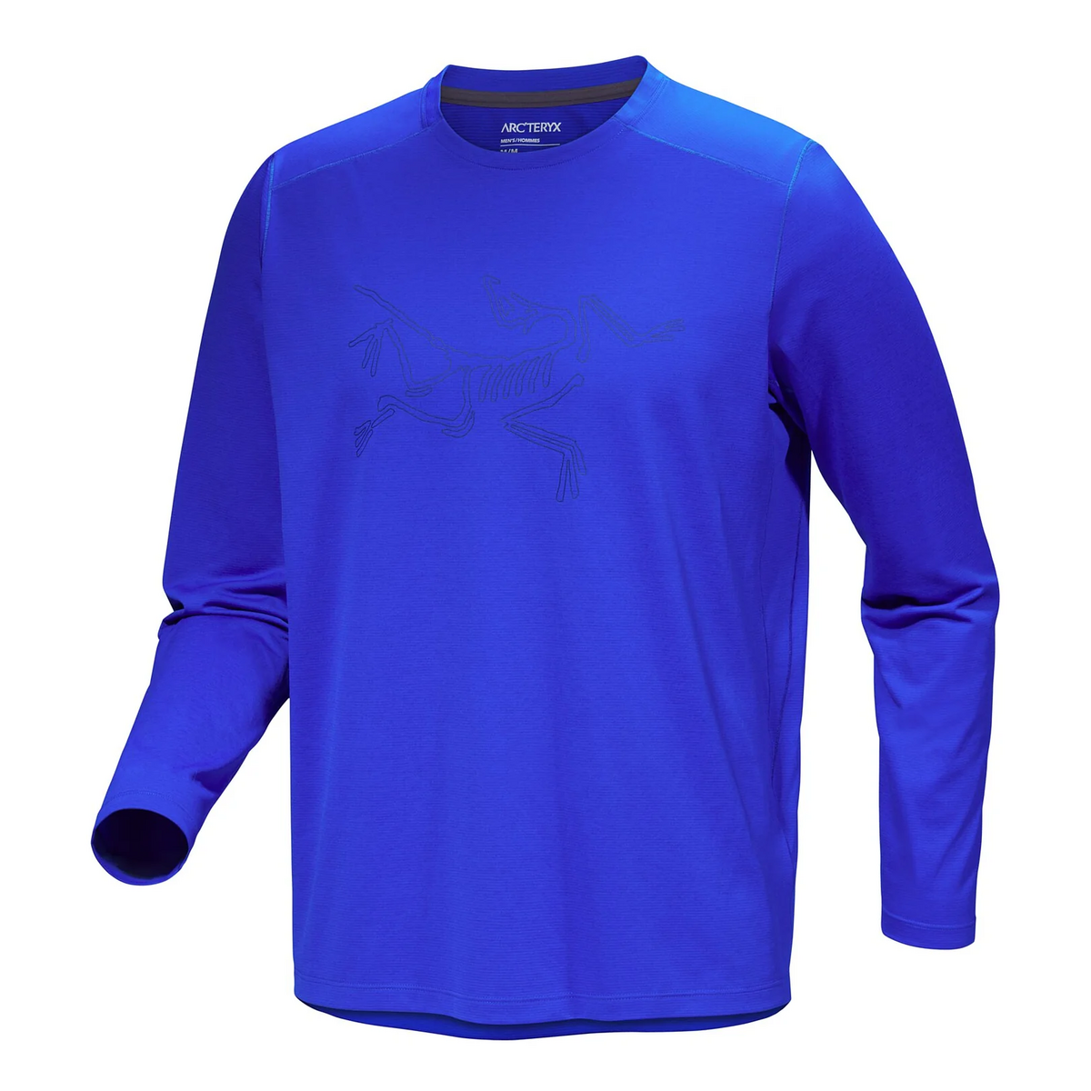 Camiseta de manga larga con logotipo de Cormac «Azul»