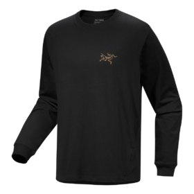 Camiseta de manga larga de algodón Kragg «Black»