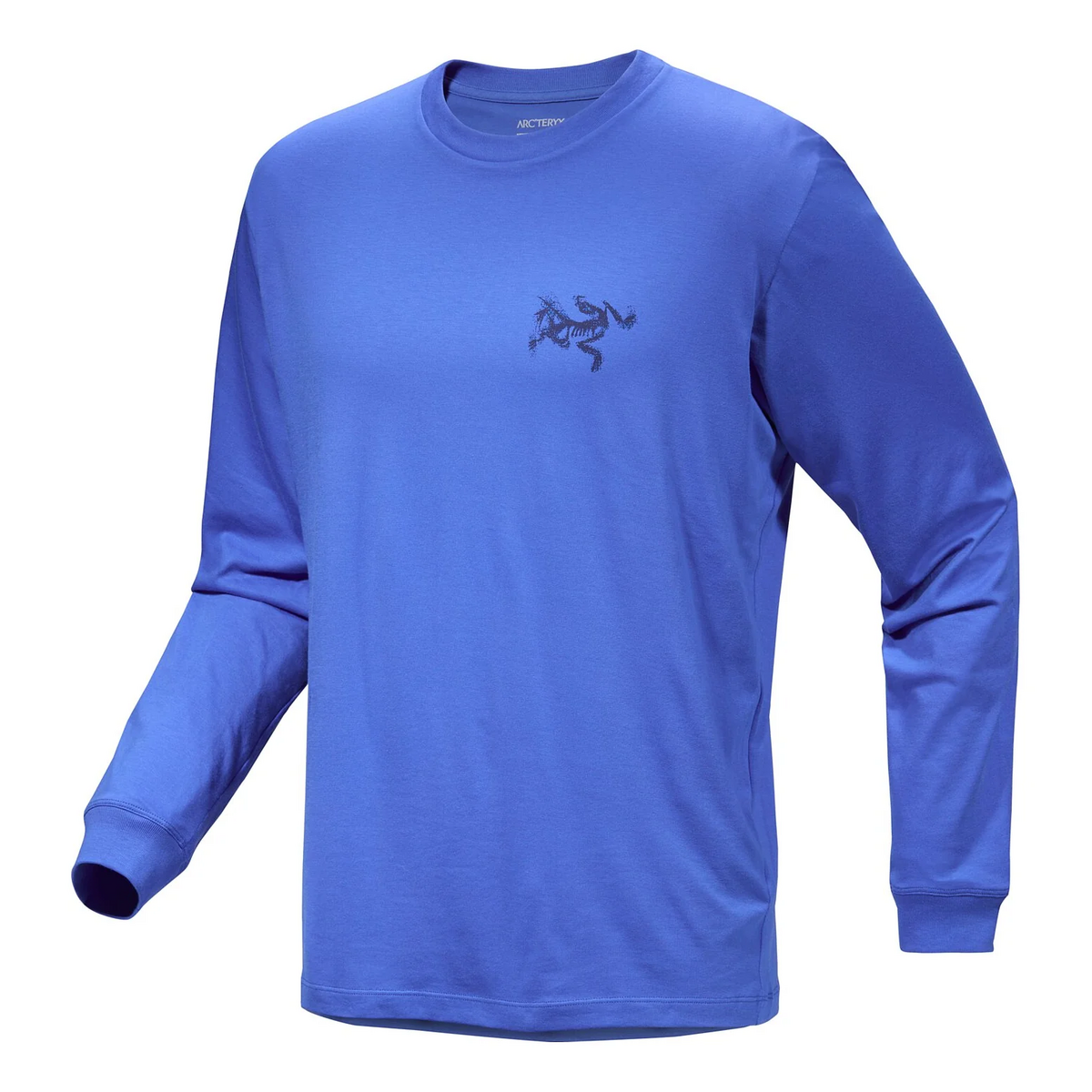 Camiseta de manga larga Kragg SL Cotton Bird Tile «Azul»