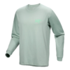Camiseta de manga larga Kragg SL Cotton Bird Tile «Green»