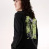 Camiseta de manga larga Kragg SL Cotton Bloom para mujer