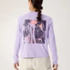 Camiseta de manga larga Kragg SL Cotton Bloom para mujer
