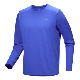 Camiseta de manga larga y cuello redondo Cormac Crew «Blue»
