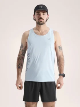 Camiseta de tirantes con logotipo invertido Norvan para hombre