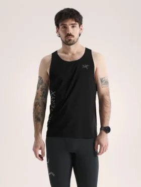 Camiseta de tirantes con logotipo invertido Norvan para hombre