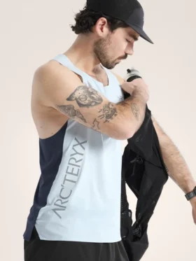 Camiseta de tirantes con logotipo invertido Norvan para hombre