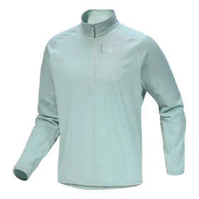 Camiseta Delta con cuello de media cremallera «Verde»
