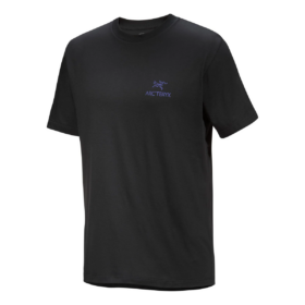 Camiseta Kragg SL Cotton Bird Word «Negro-Morado»