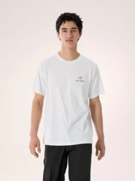 Camiseta Kragg SL de algodón con estampado de pájaros, manga corta, para hombre