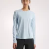 Camiseta Sunna Crew de manga larga para mujer
