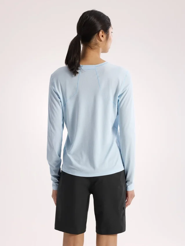 Camiseta Sunna Crew de manga larga para mujer