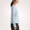 Camiseta Sunna Crew de manga larga para mujer