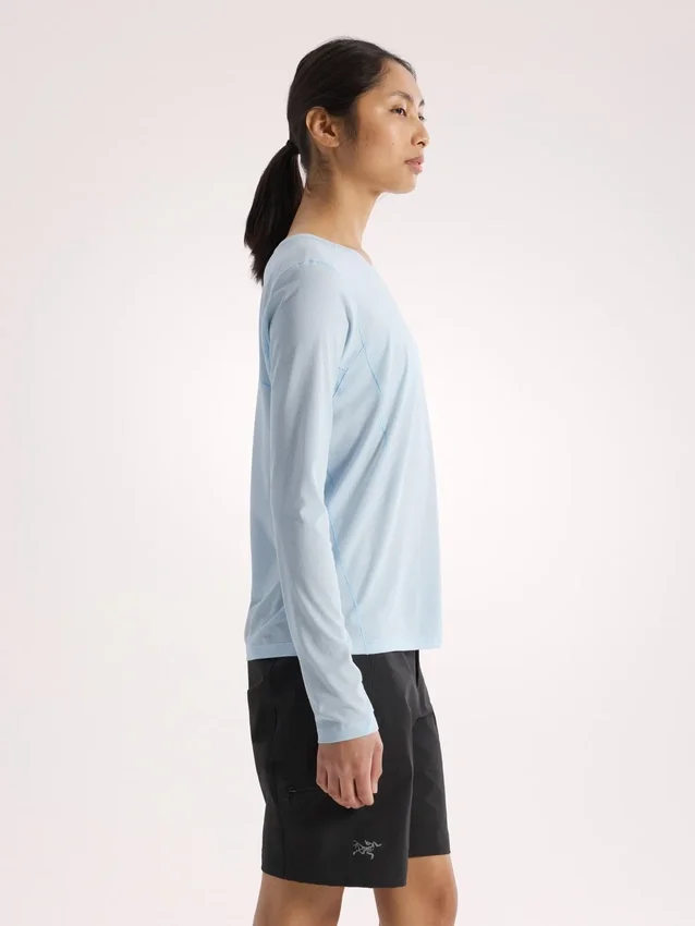 Camiseta Sunna Crew de manga larga para mujer
