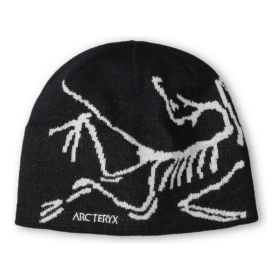 Gorro con cabeza de pájaro «Negro y blanco»