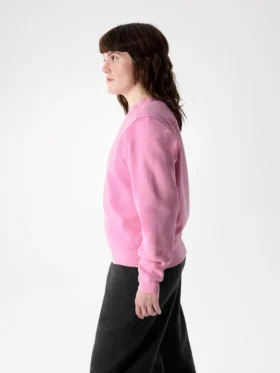 Jersey de forros polares Emblem Crew para mujer