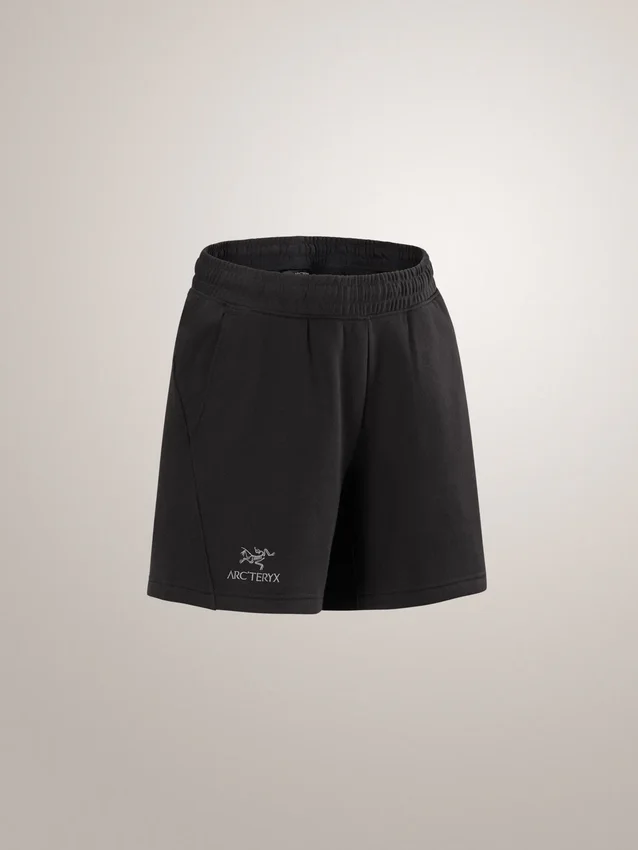 Pantalón corto de forros polares Emblem de 6" para mujer