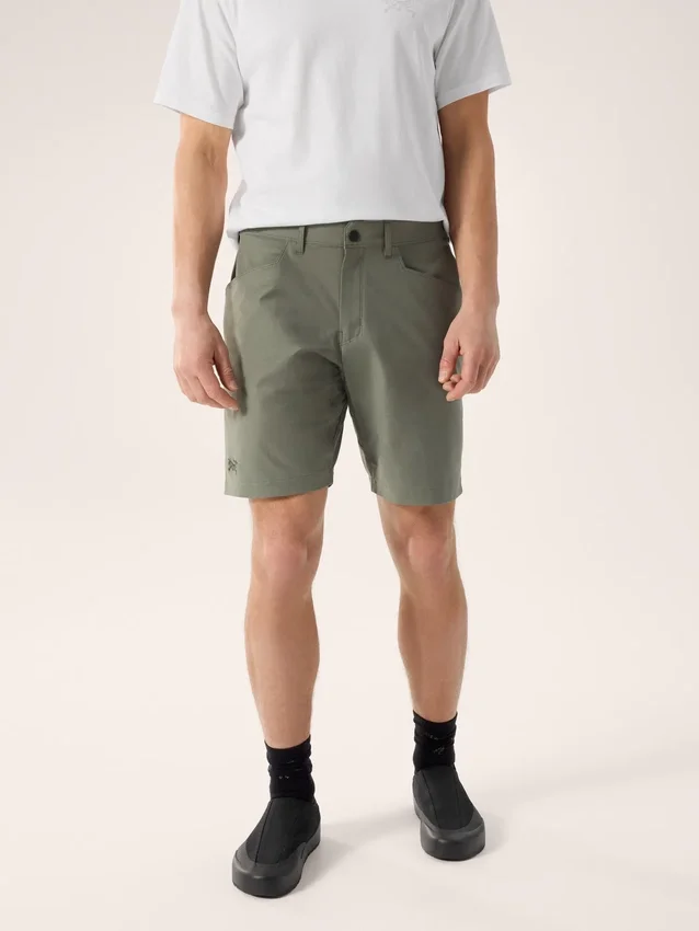 Pantalón corto Kragg de algodón de 9" para hombre