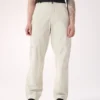 Pantalones Clarkia de algodón de pierna ancha para mujer
