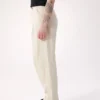 Pantalones Clarkia de algodón de pierna ancha para mujer