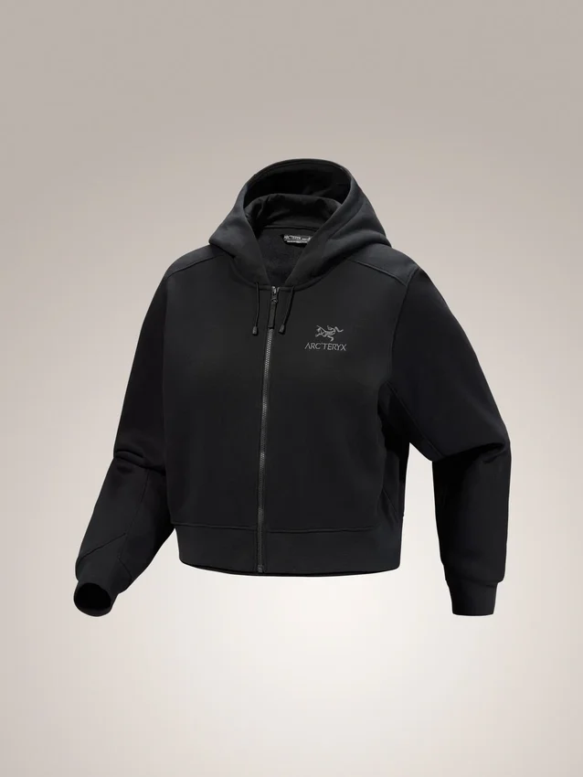 Sudadera con capucha y cremallera completa Emblem Forro Polar para mujer