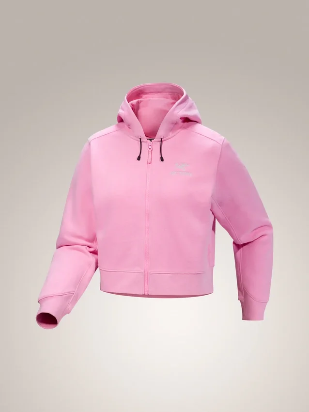 Sudadera con capucha y cremallera completa Emblem Forro Polar para mujer