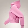 Sudadera con capucha y cremallera completa Emblem Forro Polar para mujer
