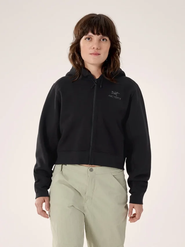 Sudadera con capucha y cremallera completa Emblem Forro Polar para mujer